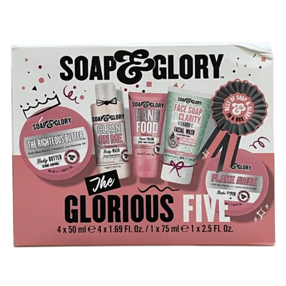 Soap and Glory The Glorious Five Gift Set New in Box - Picture 5 of 5